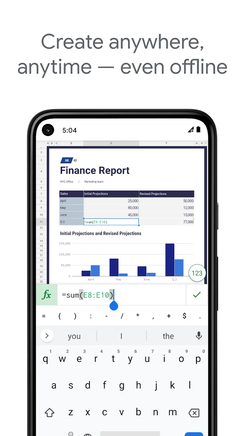 Google Sheets 3