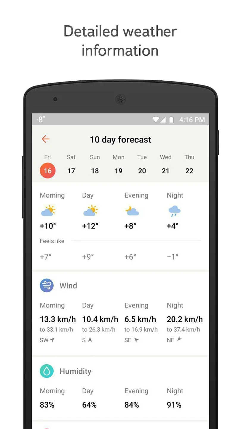 Yandex Weather 3