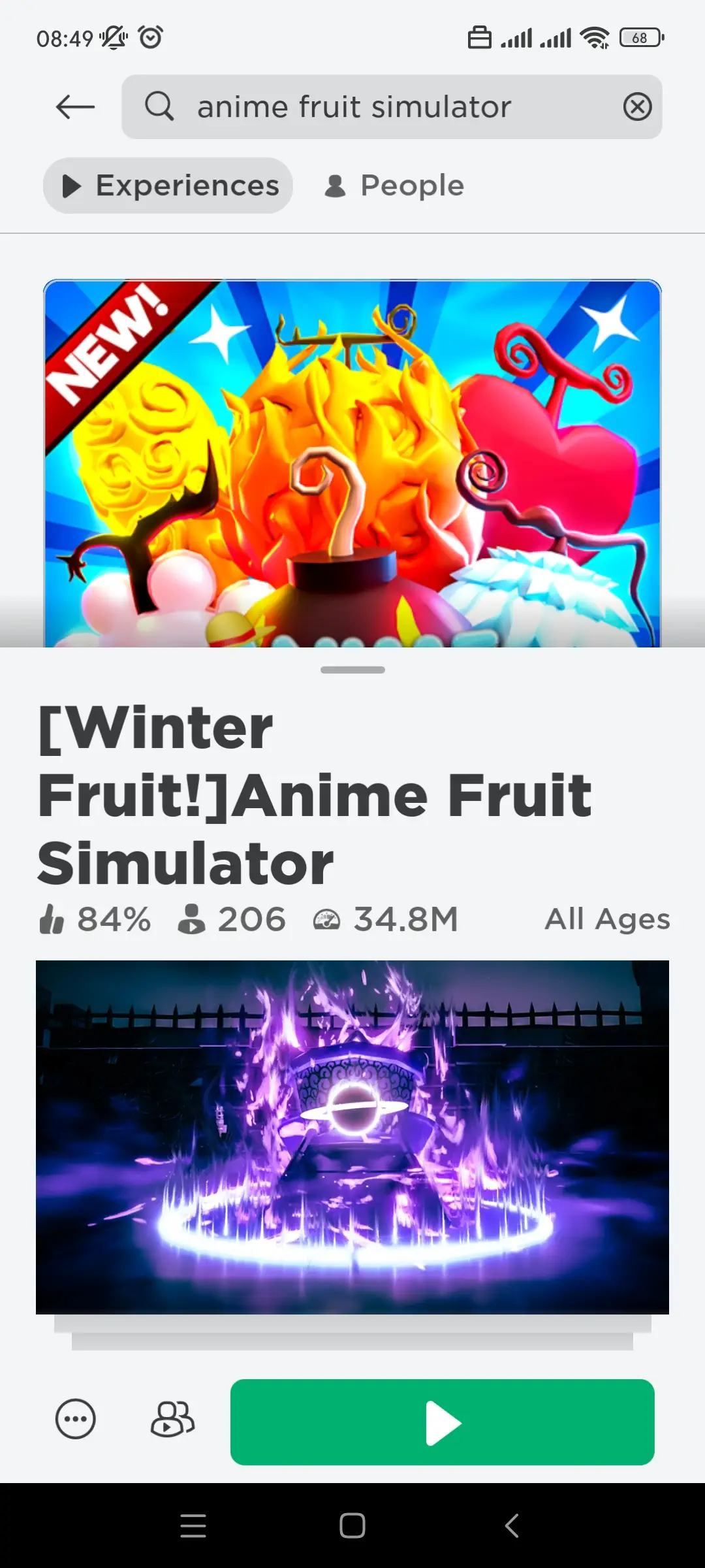 Anime Fruit Simulator codes