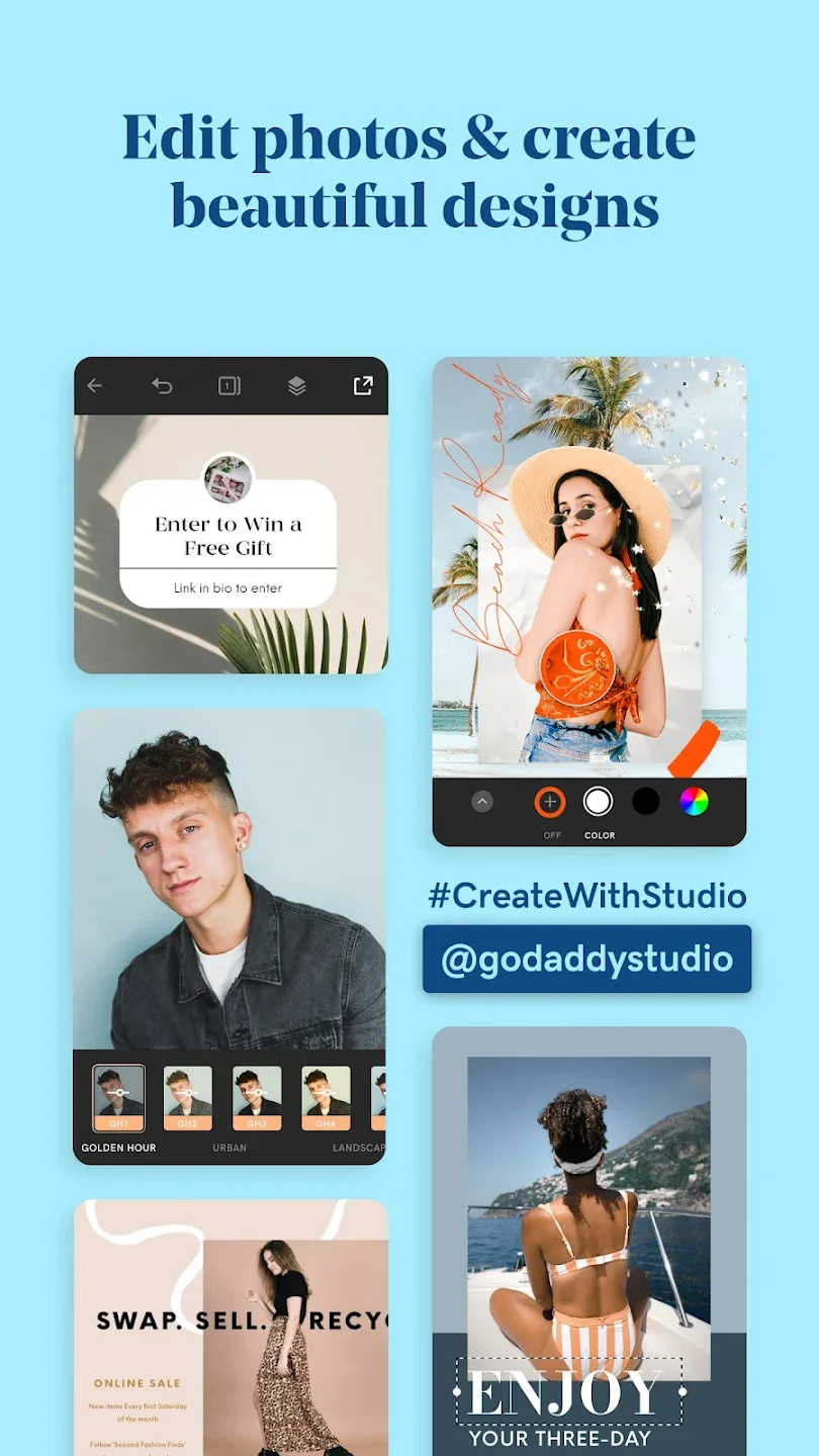 GoDaddy Studio 1