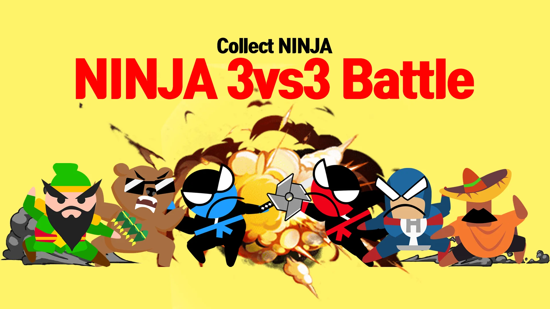 Jumping Ninja Battle 3