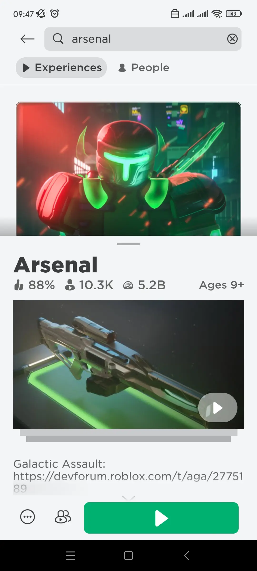 Arsenal Codes