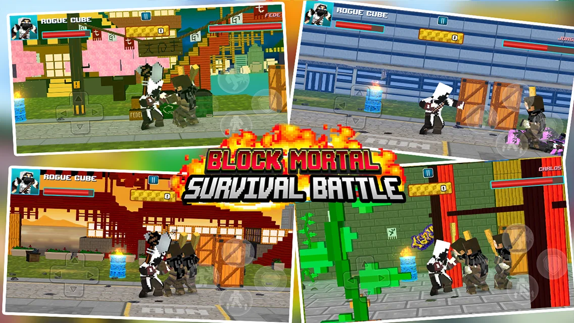 Block Mortal Survival Battle 5