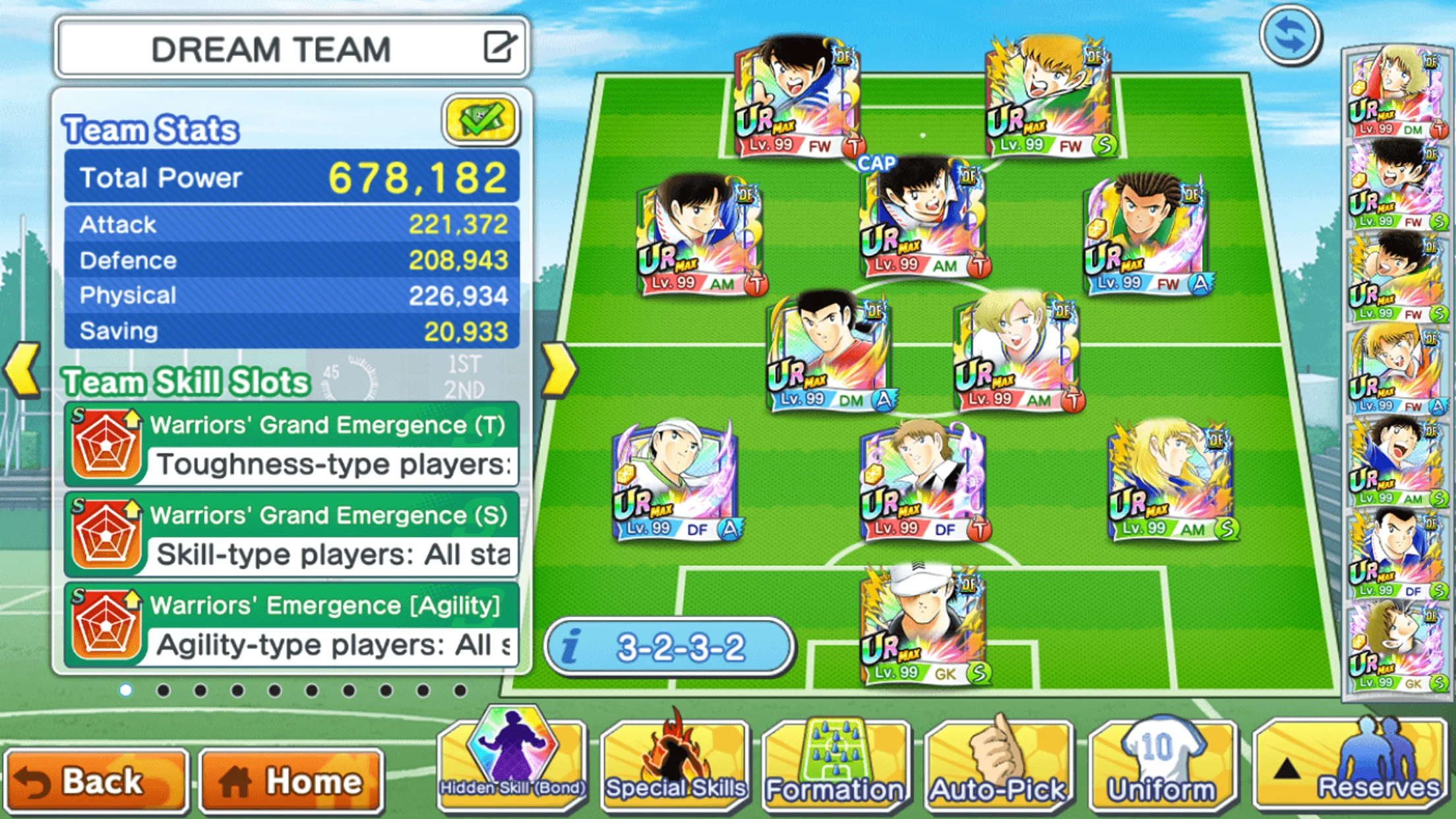 Captain Tsubasa Dream Team 5